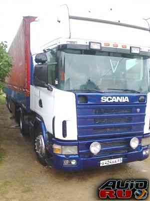 Тягач Scania 4 с п/прицепом